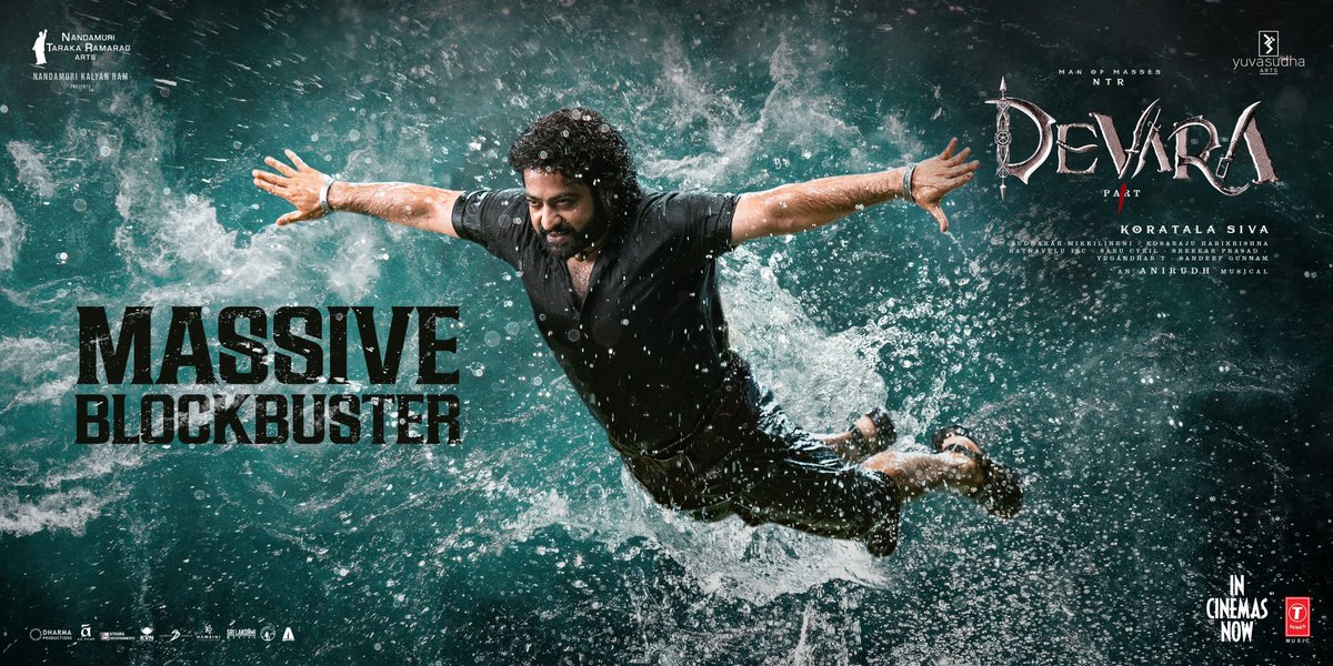 Theteluguone's tweet photo. #Devara Hits 100 Cr Share (Incl GST) In Andhra Pradesh...
Non-SSR Record...
Back To Back 100 Cr Share In AP Territory... (RRR & Devara)
#BlockbusterDevara #JrNTR #devaracollections #DevaraBoxOfficeJathara https://t.co/7J4uYzi0qB