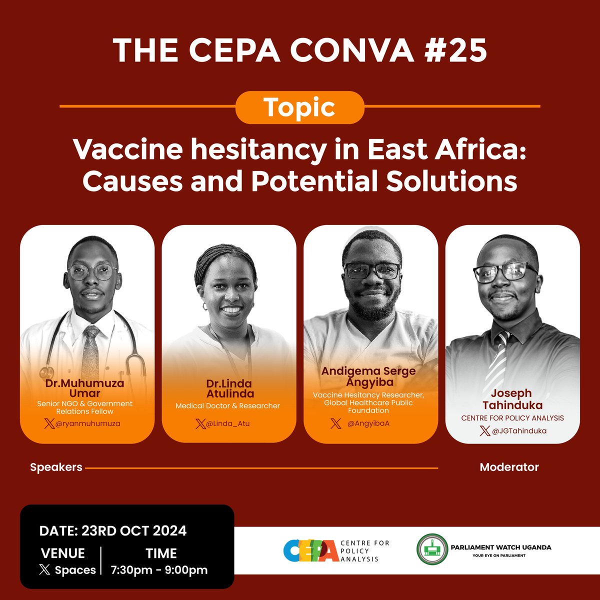 🤔 Why are myths and misconceptions still influencing vaccine decisions?

What: #Xspace
When: 23rd October 2024
Time: 7:30 pm
How: x.com/i/spaces/1nAJE…