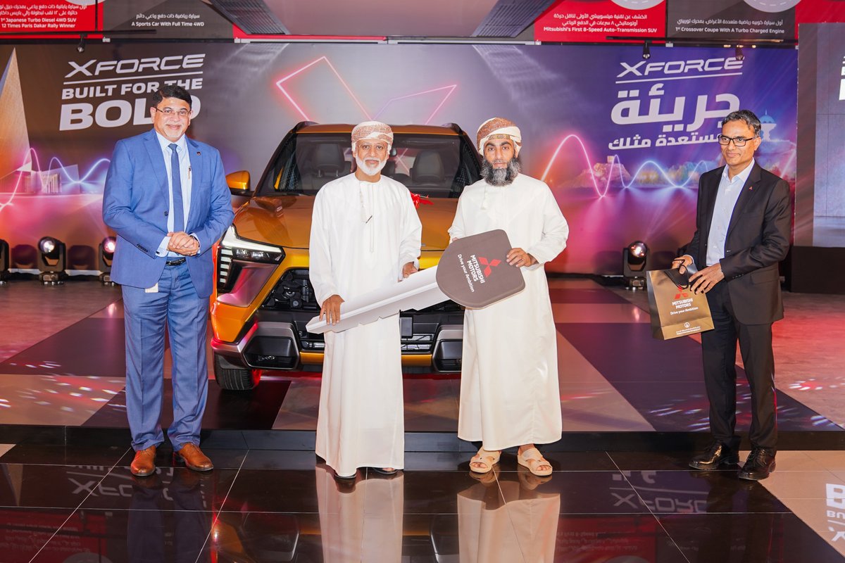 MitsubishiOman's tweet image. #MitsubishiXForce #BuiltForTheBold #UnstoppableMomentum #AdventureAwaits #DriveBold #NewSUV #MitsubishiMotorsOman #DriveYourAmbition