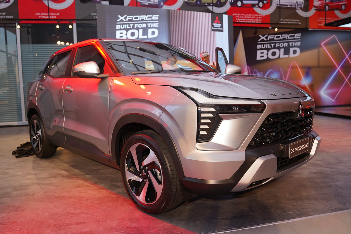 MitsubishiOman's tweet image. #MitsubishiXForce #BuiltForTheBold #UnstoppableMomentum #AdventureAwaits #DriveBold #NewSUV #MitsubishiMotorsOman #DriveYourAmbition