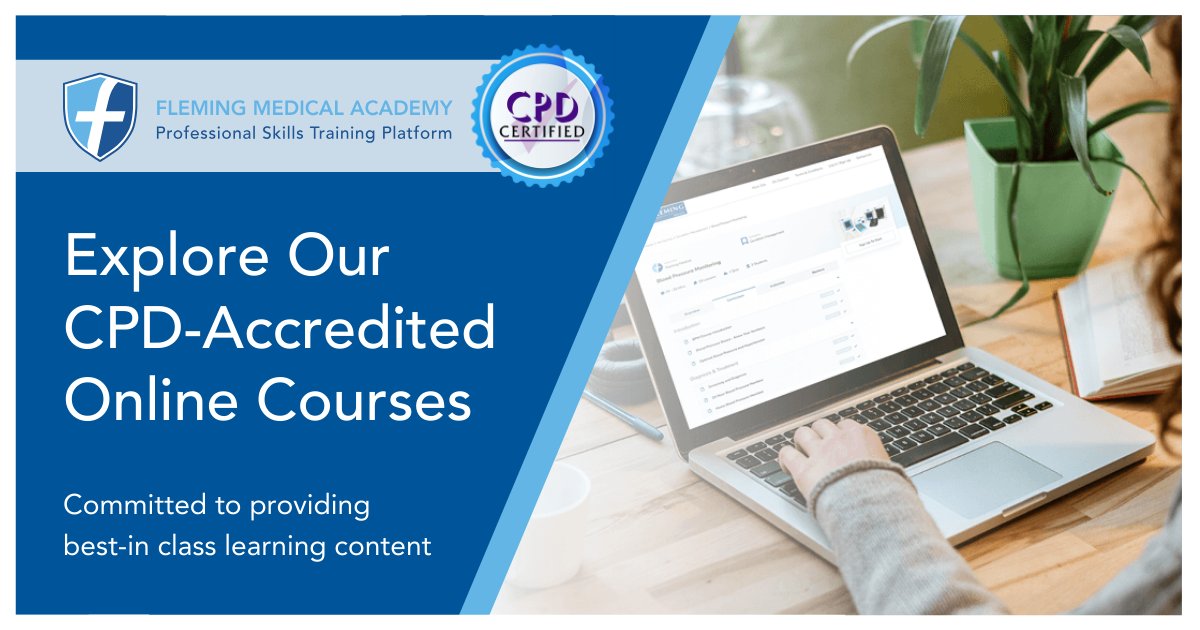 Fleming Medical Academy offers a range of engaging online courses focused on specialist equipment, our product range, medical conditions, and first aid and basic life support training.

Explore our range of online courses - lnkd.in/gASmn7XR

#flemingmedical #onlinecourses