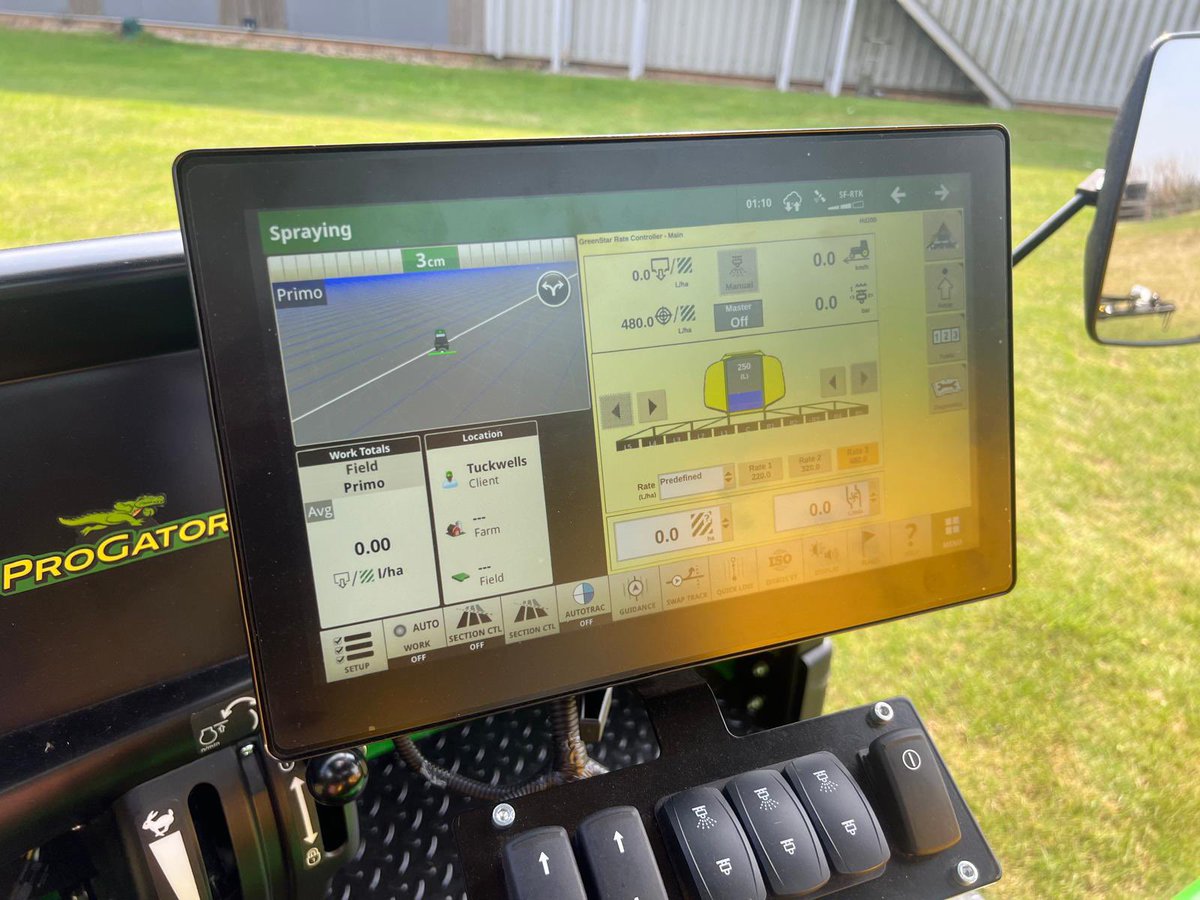 Jamie Hughes (@jamie_tuckwells) on Twitter photo Please Join <a href="/TuckwellGroup/">Tuckwells</a> next Wednesday 30th October <a href="/BraintreeGC/">Braintree Golf Club</a> for a GPS Sprayer demo day to see how this and JDLink technology could benefit you and play a part in optimising your operation. Strict 9am start. Please do get in touch if you’d like to attend. 👍 <a href="/JohnDeere/">John Deere USA</a> Please Join <a href="/TuckwellGroup/">Tuckwells</a> next Wednesday 30th October <a href="/BraintreeGC/">Braintree Golf Club</a> for a GPS Sprayer demo day to see how this and JDLink technology could benefit you and play a part in optimising your operation. Strict 9am start. Please do get in touch if you’d like to attend. 👍 <a href="/JohnDeere/">John Deere USA</a>