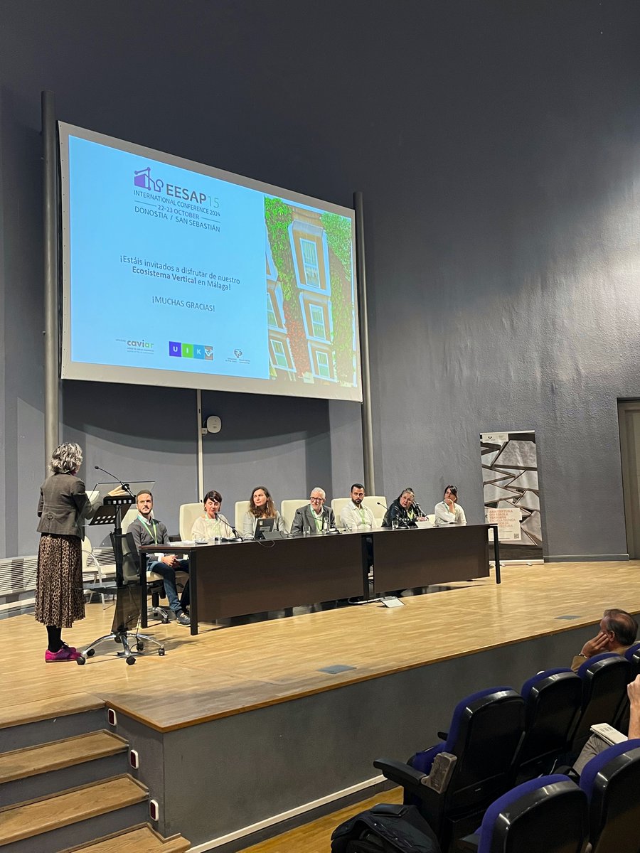 eesap's tweet photo. En la primera mesa redonda del día, las y los ponentes han compartido sus perspectivas sobre la escala edificatoria y la cocreación del hábitat.

¡Gracias a todas y todos por un diálogo tan enriquecedor en #EESAP15!

#energyefficiency #sustainability #architecture #urbanism https://t.co/q6OnKIXcrn