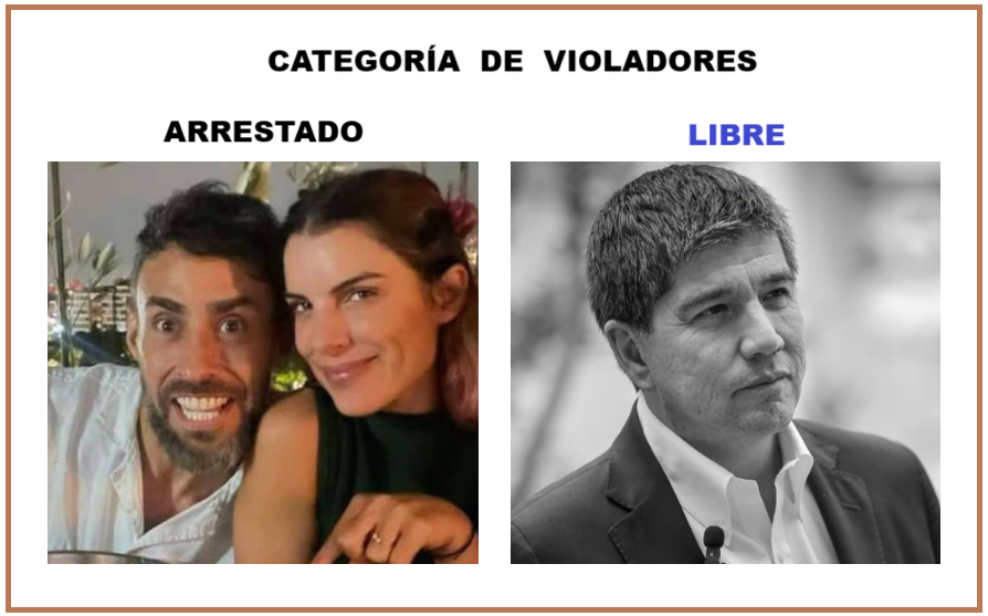 Cierren por fuera a la Fiscalía corrupta.
Ex Subsecretario de Boric: LIBRE.
Ex Futbolista: PRESO.