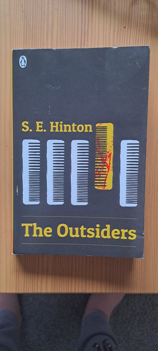 Read The Outsiders for the first time and almost swallowed it in a single sitting. By page 2 I was already thinking this book had become part of my personality.  Felt like a real wonder.