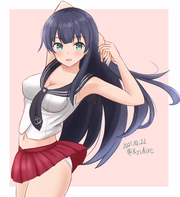 ここで3年前のやつどぞー#阿賀野進水日 