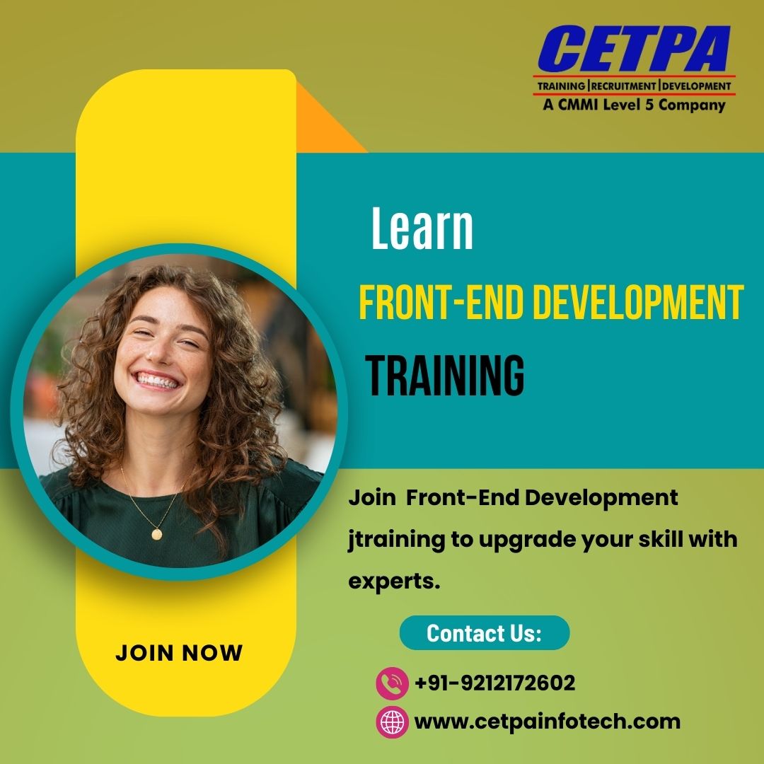 sanyasharma596's tweet image. Unlock your creativity with our Front-End Development Training in Delhi!
🌐 Website: cetpainfotech.com/technology/fro…
#frontenddevelopmenttraining #frontenddevelopmenttrainingindelhi #frontenddevelopmentcourseinnoida #frontenddevelopmentcertificationcourse
