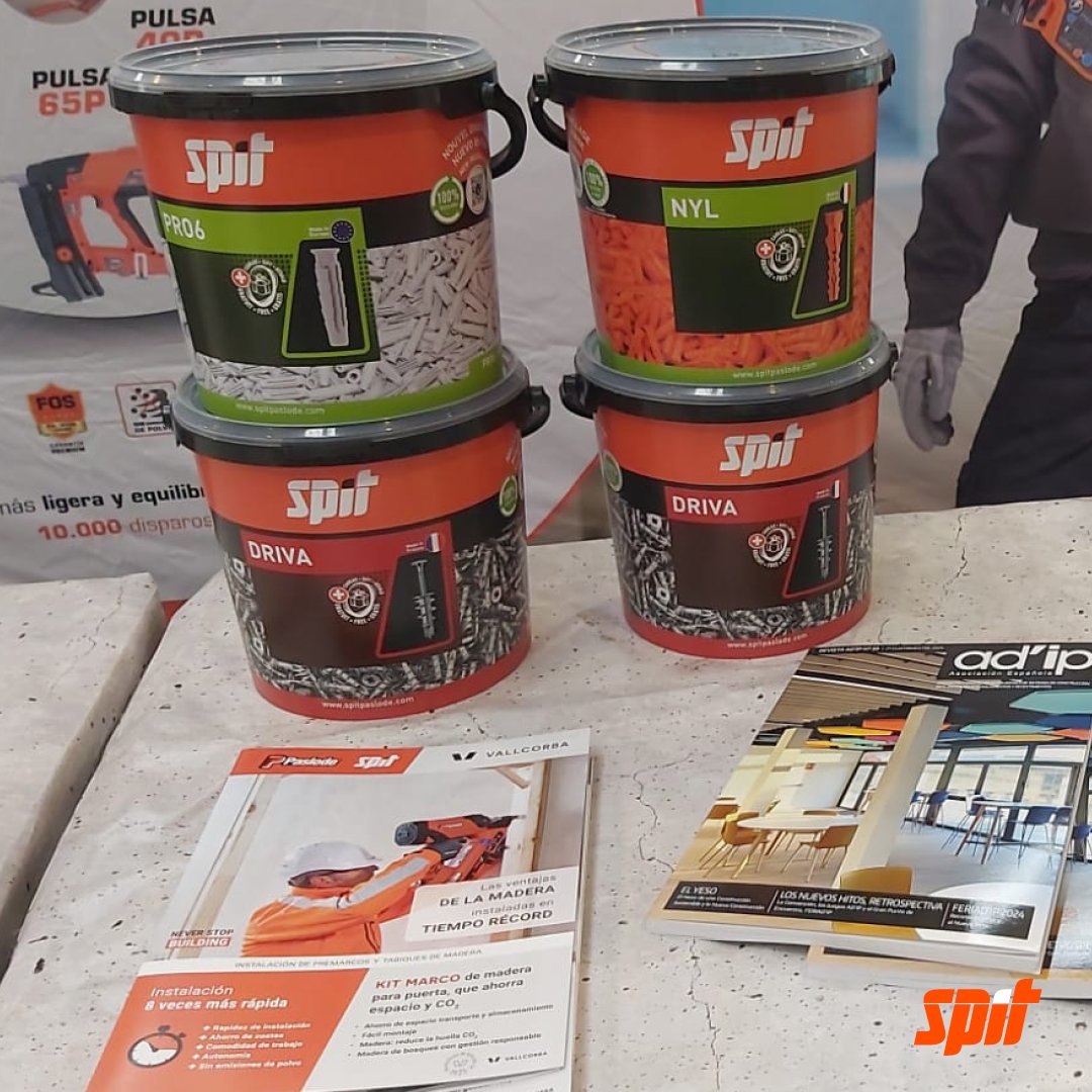 Avui comença <a href="/feriadip_adip/">FERIAD'IP</a>  2024 en la Fira de Saragossa.

Estem preparats i us esperem en SPIT en l'Estand C-12 amb les nostres últimes novetats.

L'espai de trobada per als professionals del sector en Eines i Sistemes de la Construcció Seca,

#NeverStopBuilding #Spit #fira