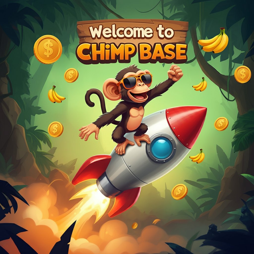 ChimpsBase's tweet photo. 📢 "Welcome to Chimp Base A – The banana-fueled rocket to the moon! 🍌🚀🌕 Join us on this wild adventure!"      
                                                                    
🌐https://t.co/mw1dq9DmMc
Join Telegram Channel: https://t.co/mEaICkxhtJ https://t.co/AmN6VsIhXF