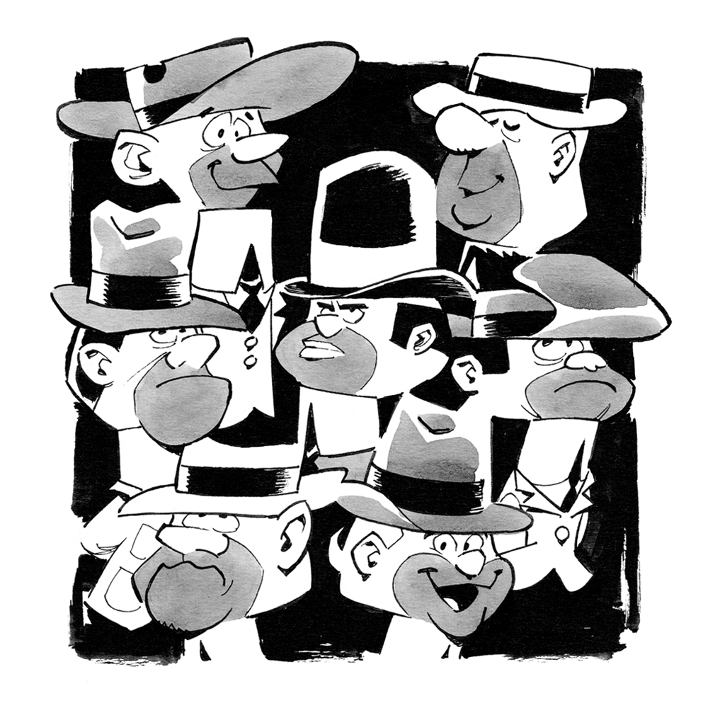 nelsondaniel's tweet photo. Hanna Barbera tribute! The Ant Hill Mob! El Escuadrรณn Mete la Pata! #inktober2024 #Inktober #hannabarbera #hannabarberacartoons #theanthillmob #escuadronmetelapata #wackyraces #penelopepitstop #theperilsofpenelopepitstop https://t.co/J5T4iTGBT1