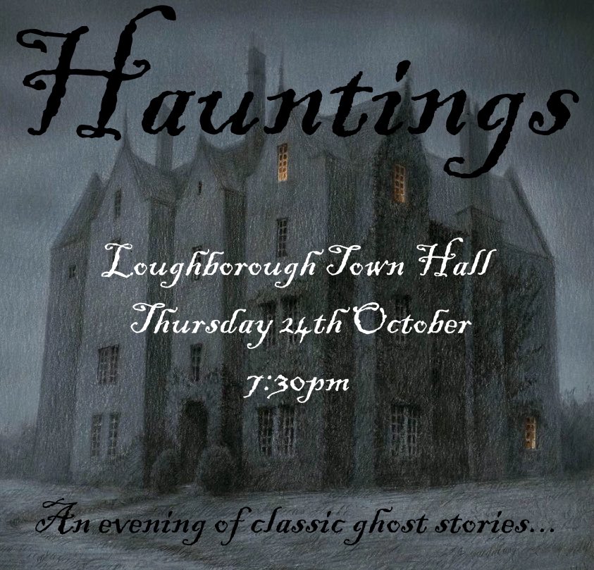 Gerard Logan (@gerardlogan) on Twitter photo <a href="/LboroTownHall/">Loughborough Town Hall</a> this Thursday.
“…Tis now the very witching time of night,
When churchyards yawn and hell itself breathes out
Contagion to this world: now could I drink hot blood,
And do such bitter business as the day
Would quake to look on.…”
#HAUNTINGS <a href="/LboroTownHall/">Loughborough Town Hall</a> this Thursday.
“…Tis now the very witching time of night,
When churchyards yawn and hell itself breathes out
Contagion to this world: now could I drink hot blood,
And do such bitter business as the day
Would quake to look on.…”
#HAUNTINGS