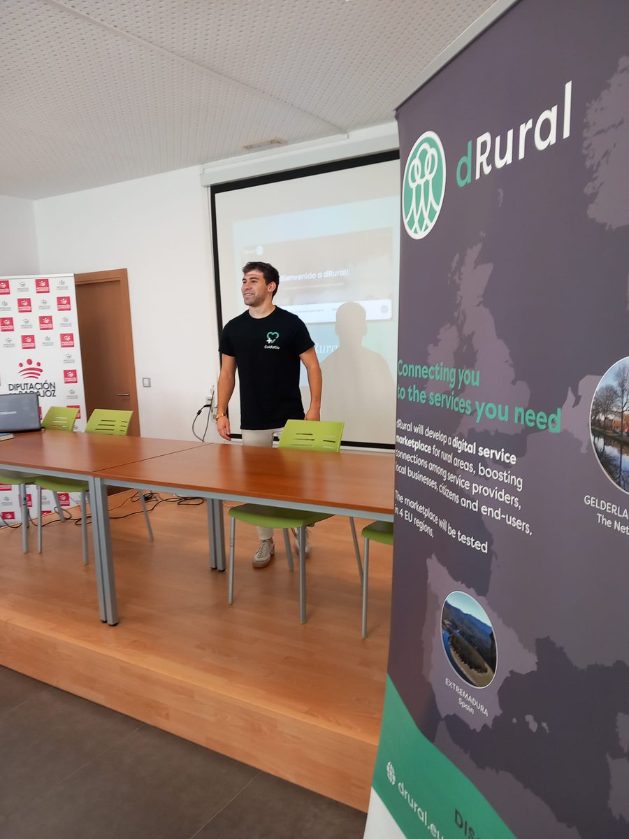 🌱 Hoy charlamos en Puebla de la Calzada (Badajoz) sobre Dehesa Rural. Queremos que la comunidad conozca las ventajas de nuestro Marketplace y cómo puede mejorar la calidad de vida rural.

🔗 Más info en dehesarural.es

#DehesaRural #DesarrolloRural