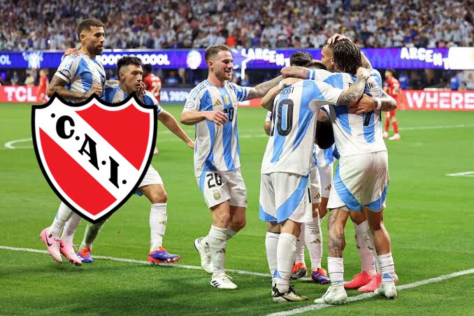Jugador de la Selección Argentina manifestó su deseo de jugar en Independiente: “soy hincha”