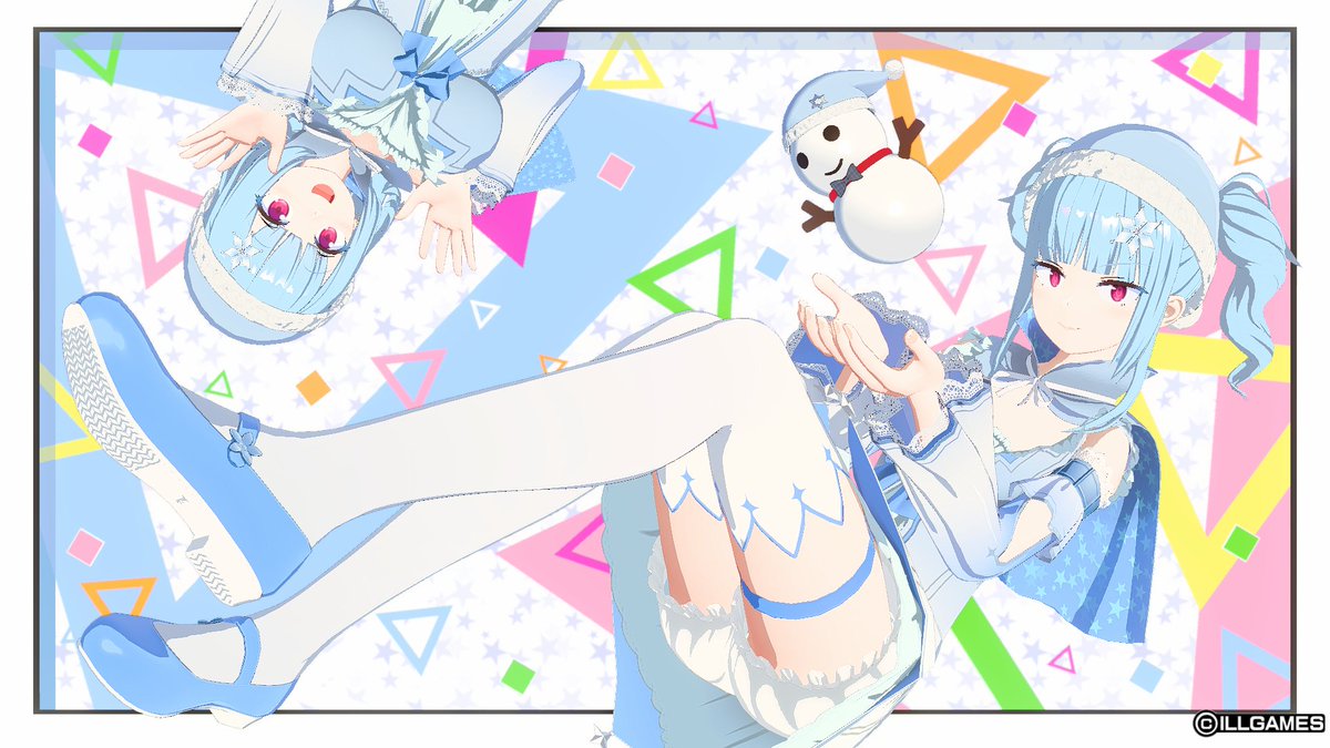 ゆきんこシスターズ❄️
#サマすく