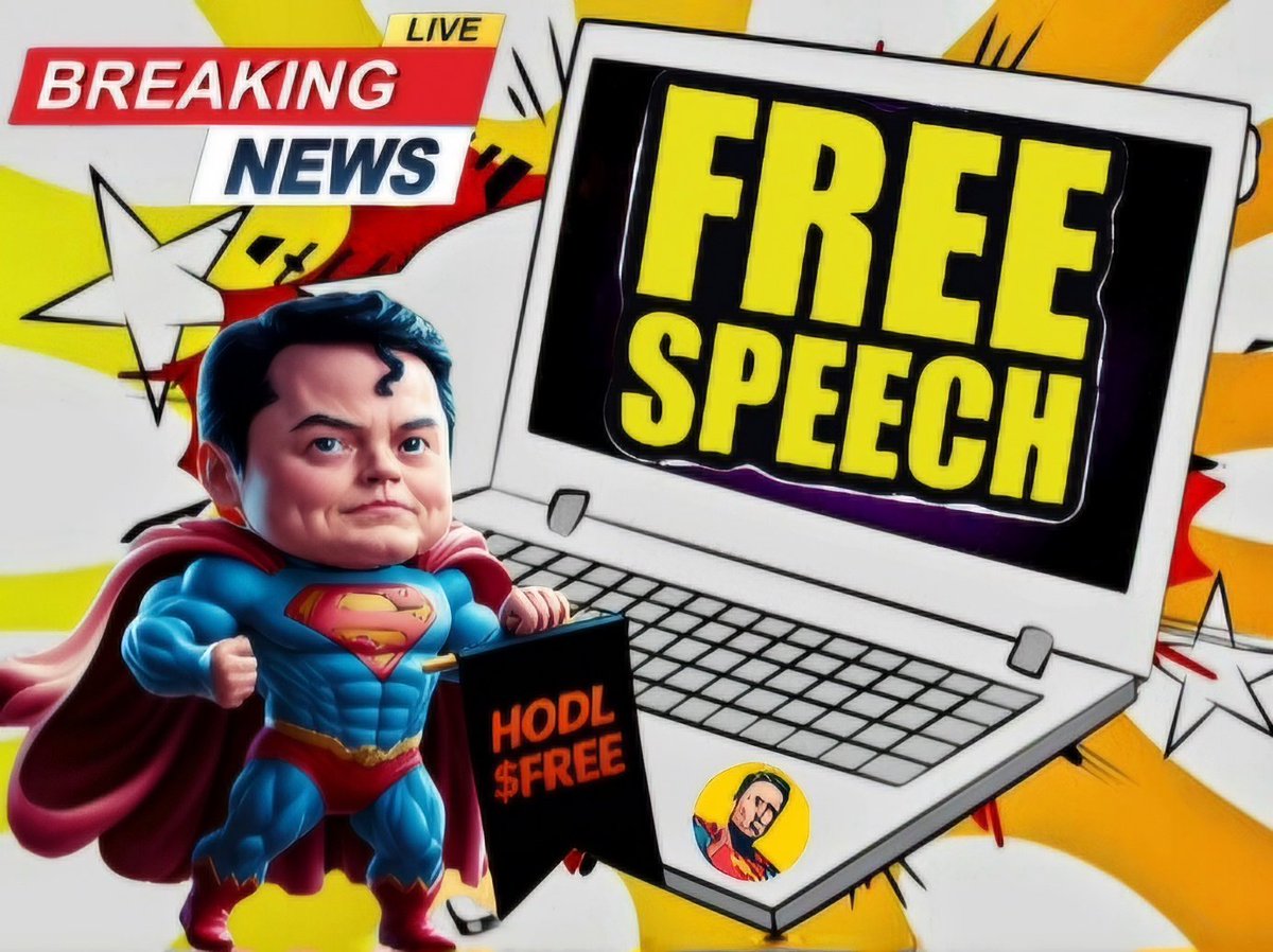 coinFreeSpeech's tweet photo. STEP 1 HOLD $FREE 
STEP 2 HOLD $FREE 
STEP 3 HOLD $FREE #TICKER ♥️ https://t.co/ZHrlSsN0xv