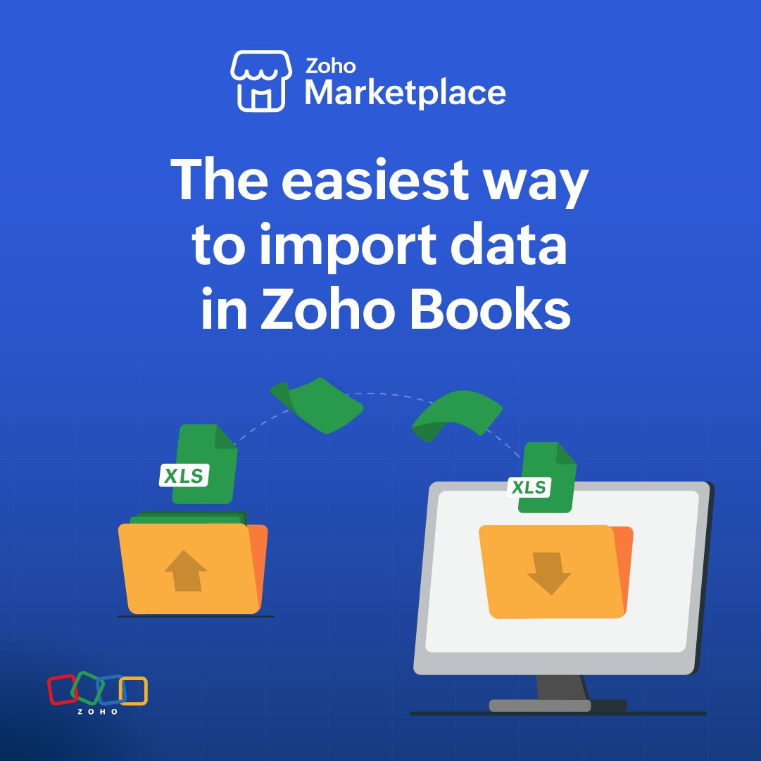 ZohoMarketplace's tweet image. Effortlessly import any data in CSV or Excel format into @ZohoBooks with the MMC Excel Convertor extension. Automatically validate and update your data in Zoho Books: zurl.co/DJ5Y

#ZohoBooksIntegration #DataImport #Excel #Accounting