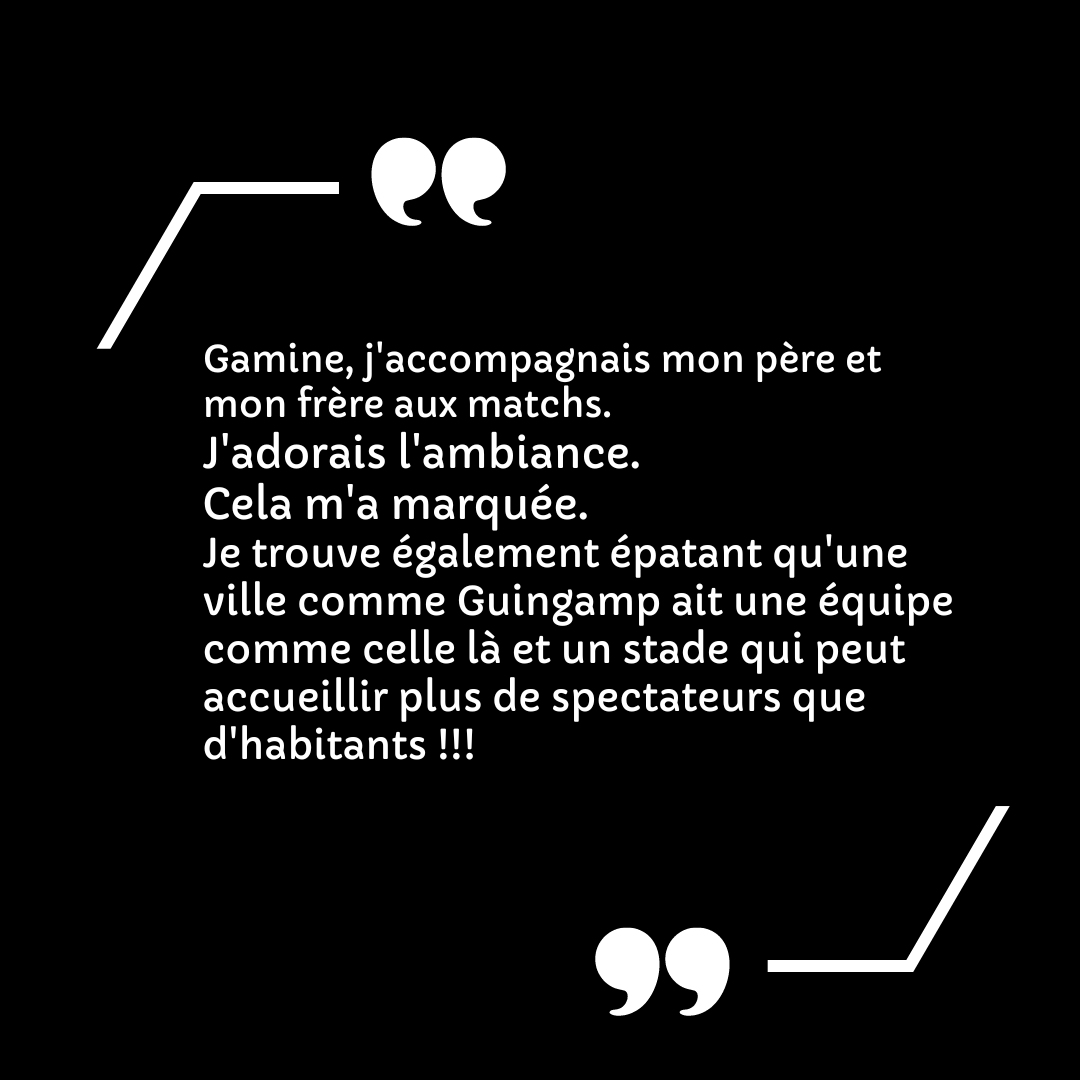 Vous êtes le cœur battant de notre association. Portrait Kalon...
On commence avec Madeleine, une histoire de famille, de solidarité et de Guingampais évidemment !
Madeleine, Kalon n°6373. Langueux (22).

#temoignage #portrait #kalon #EAG #team #guingamp