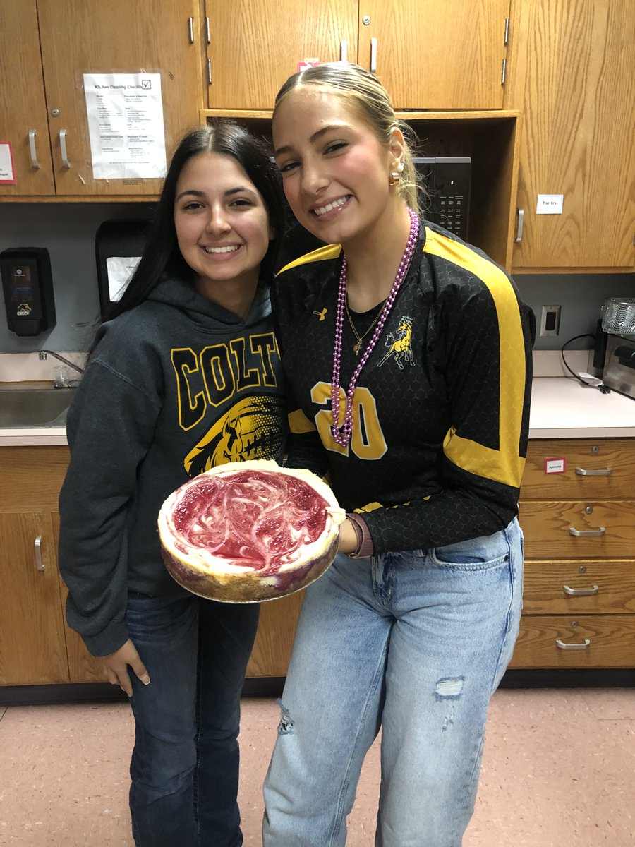 Northern Cambria School District (@ncsdcolts) on Twitter photo FCS students present their finished products: banana cake with cream cheese frosting, raspberry swirl cheesecake, and fruit pizza! FCS students present their finished products: banana cake with cream cheese frosting, raspberry swirl cheesecake, and fruit pizza!