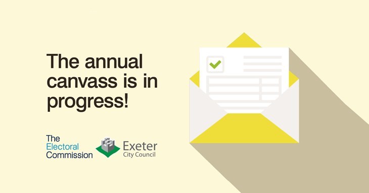 If any resident in Exeter has received a form or letter from the City Council’s electoral services in the past few months and has not yet returned it – now is the time to do so.

tinyurl.com/sbvbyspm