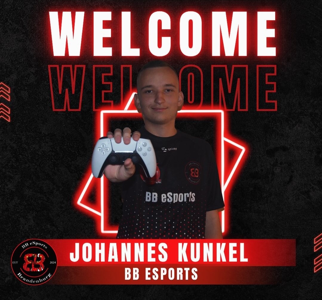 Vorstellung unserer Spieler.

Auf eine gute Zusammenarbeit!

#EAFC25 #FIFA #PS5 #Brandenburg #eSports #Germany #Fussball #welcome