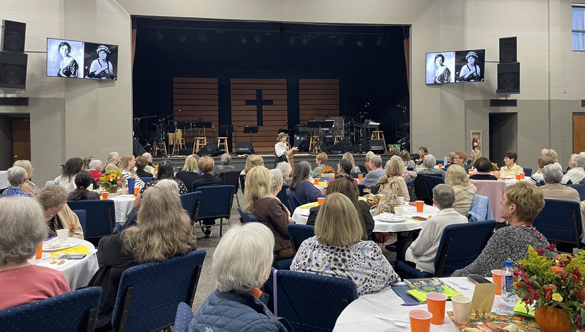 NB_Kennedy's tweet image. The New Jersey chapters of P.E.O. International gave me a warm welcome on Saturday. This women's charitable and educational organization was founded in 1869 by seven women at Iowa Wesleyan University and it's still going strong! @NYRBooks @WWNortonLibrary #womenwinthevotebook