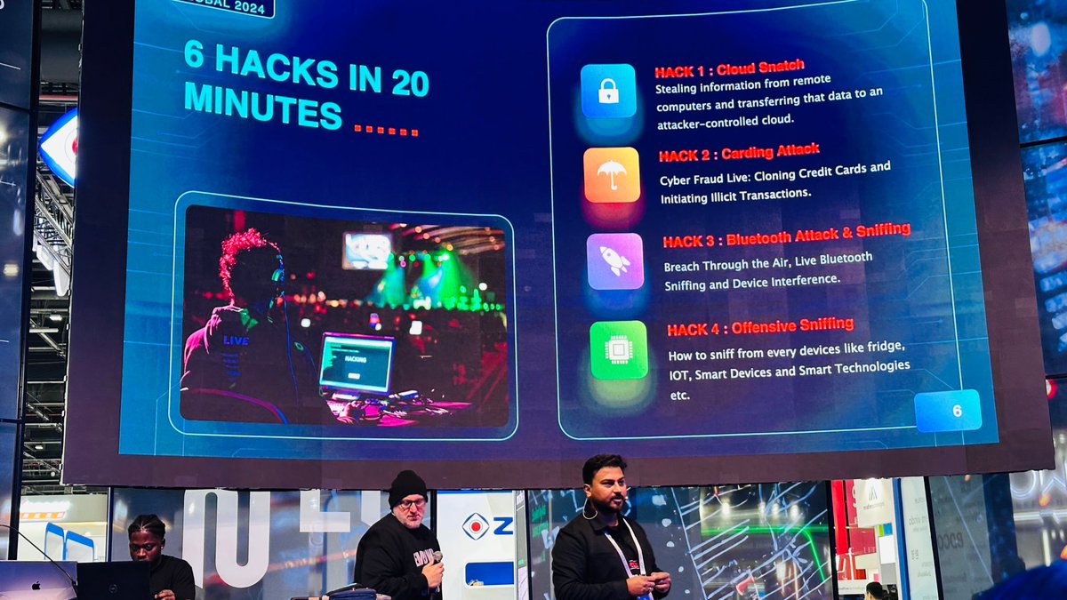 harshad_hacker's tweet image. 🚀6 Hacks in 20 Minutes! 💻 [ Thrilling Live Hacking ] 

📍 Location: Dubai 🌆
🗓️ Event: @GITEX_GLOBAL 🎉

#GITEX2024 #GITEXGLOBAL #cybersecurity 
#shortsfeed 🎥 #cybersecuritytraining 🛡️ #Hackingtime ⌨️ #infosec 🔒 #infosecurity 👨‍💻 #bugbounty #cybersecuritytips #redteam