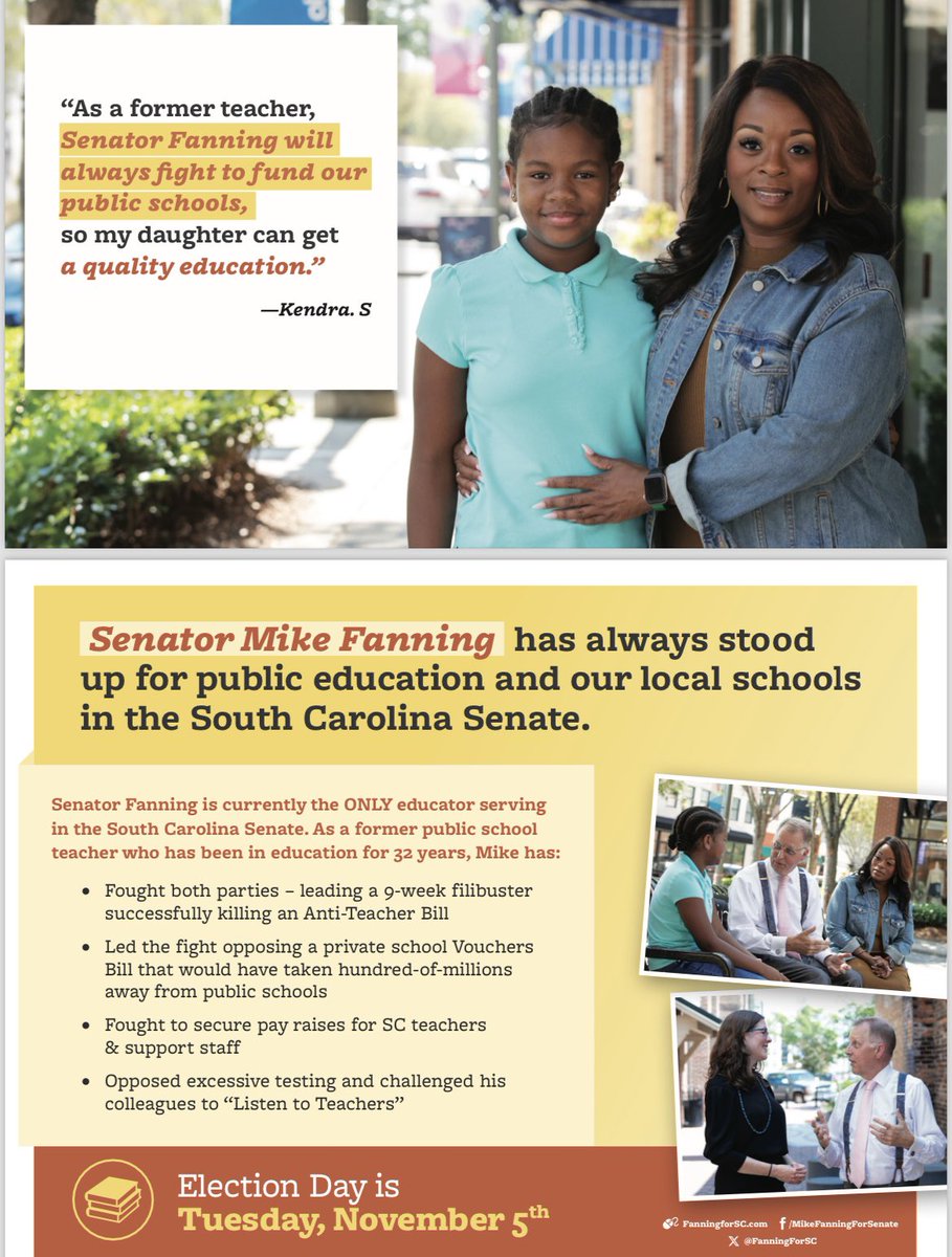 Sen. Mike Fanning (@fanningforsc) on Twitter photo 