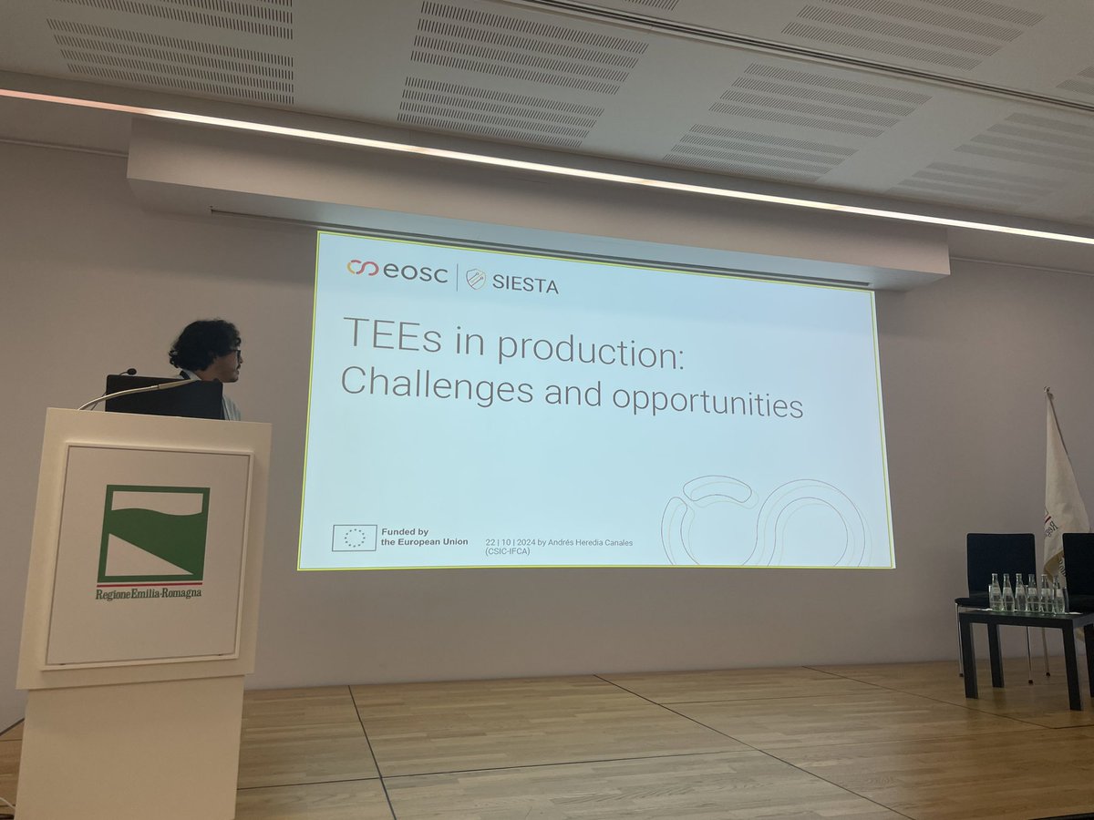 AI4EOSC's tweet photo. Today, our colleagues from @IFCA_Computing are attending the EASiNet Crosstalk Event

3️⃣ tracks: cloud security for data, privacy enhancing technologies and federated learning for medical scenarios

🔟European funded projects are presenting their solutions and research advances https://t.co/60YVvVXGtL
