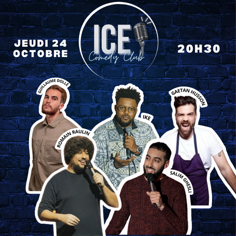 CergyPontoise95's tweet photo. HUMOUR | 🎙️ L'Ice Comedy Club fait son grand retour pour une nouvelle saison, jeudi prochain à l'#ArenIce ! 💯 Venez découvrir les artistes émergents du stand-up, tous plus hilarants les uns que les autres 🙌🔥
📲 Réservez vos places dès maintenant 👇
https://t.co/EaXpgCQcdT https://t.co/ZuJaenNedl