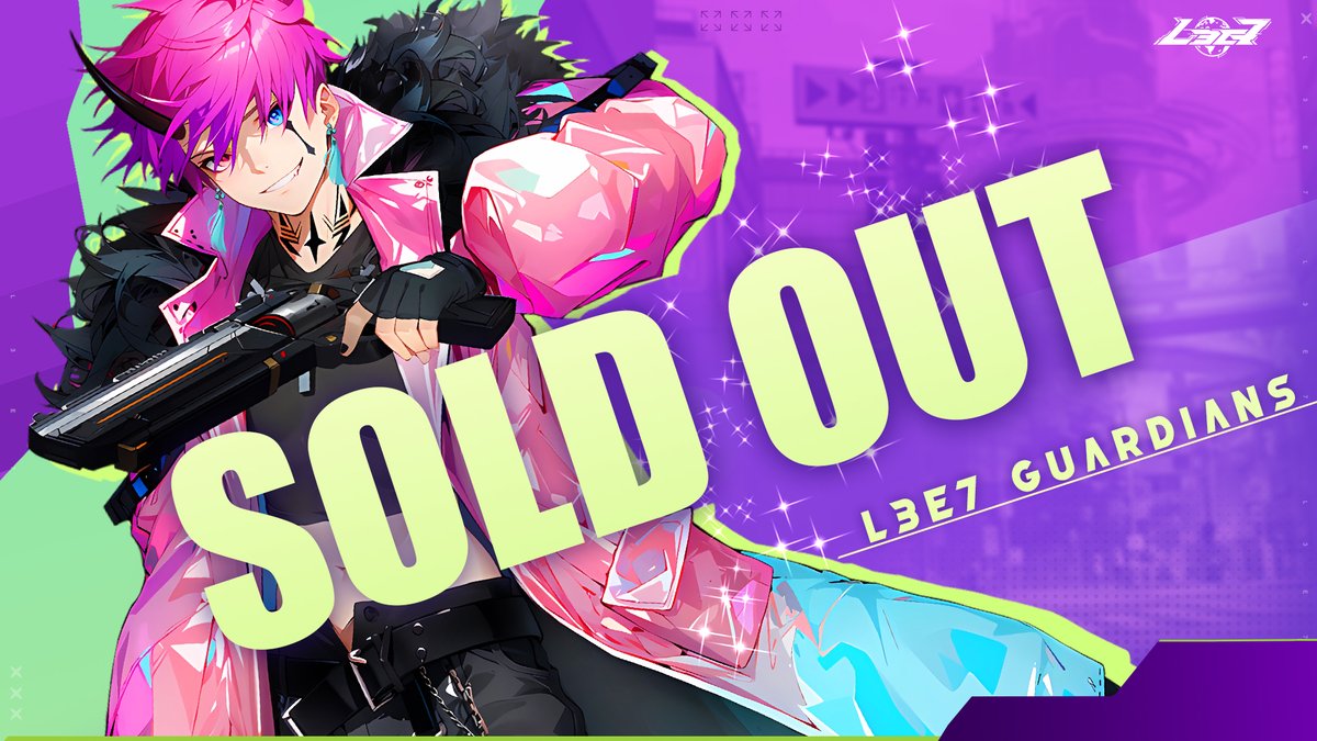 L3E7_Official's tweet photo. L3E7 Guardians has officially sold out! 🎉

The unminted Guardians will automatically enter the Luckylist Deposit for the raffle.

The Luckylist Raffle starts NOW, with results to be announced on October 23 at 12 PM HKT / 4 AM GMT / 12 AM ET. https://t.co/OcxL9K7ctK