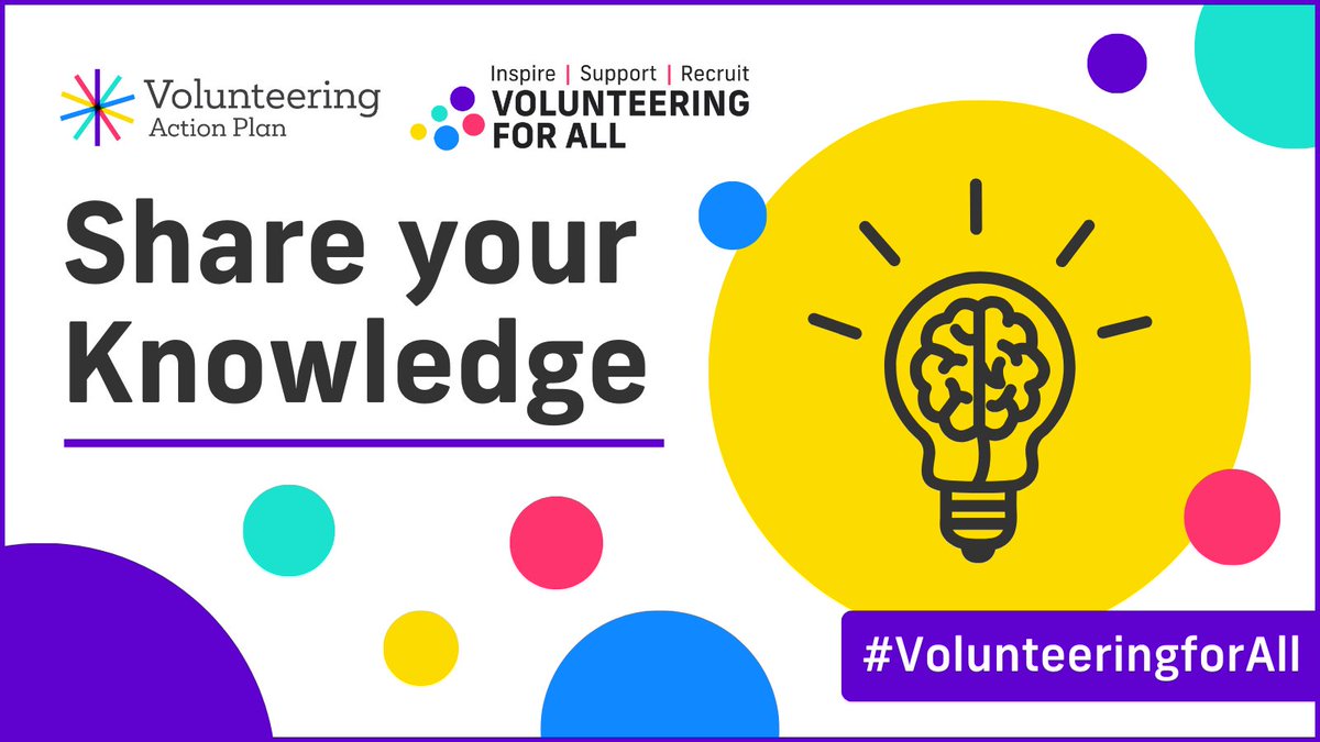 Share your insights and help shape #VolunteeringForAll with the National Recruitment Campaign. 
We invite organisations and individuals to contribute and make a difference in volunteering. Find out more ow.ly/2m6950TpTjP