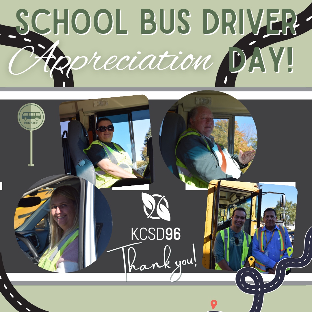 🚌 It’s School Bus Driver Appreciation Day! Join us in saying THANK YOU to all of our drivers who work hard each day to take our children to and from school safely. 💚 We appreciate all you do! #Inspire96