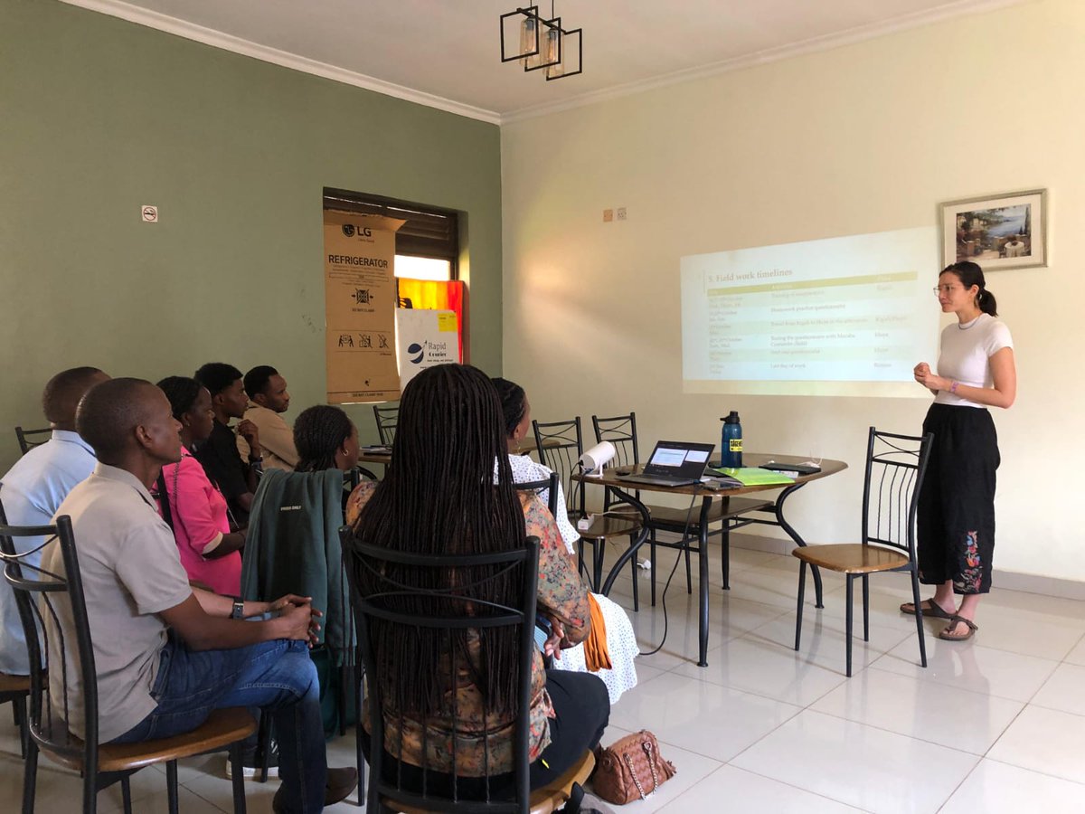 The 3rd round of data collection with coffee farmers in Rwanda is underway! 🎉 The team is receiving the training and will soon go to the field! 

The project aims to investigate the effects of voluntary sustainability standards! Stay tuned for more updates!