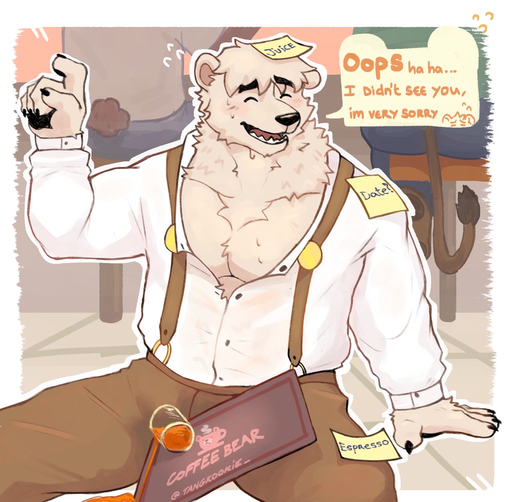 Azulkookz's tweet photo. Oops! 🐻‍❄️ https://t.co/r5ntN6MkyY