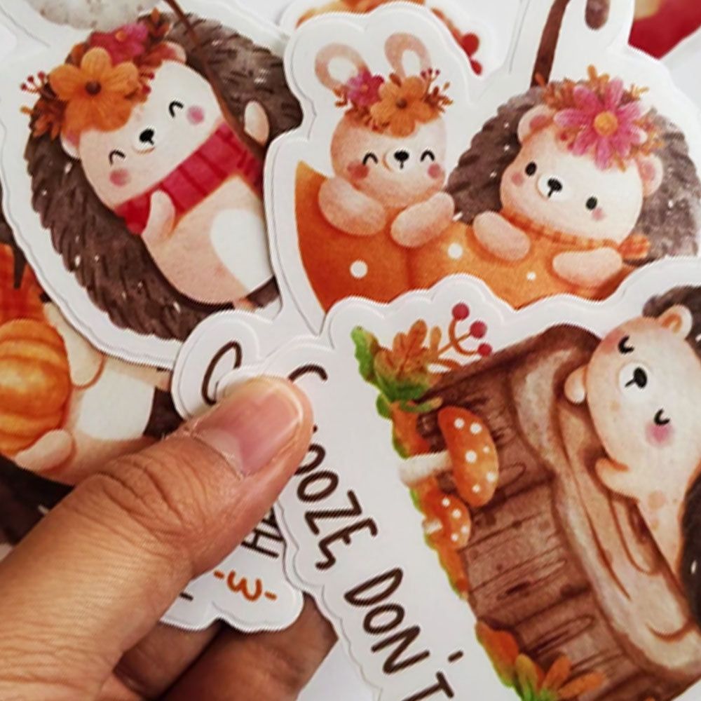 adorebynat's tweet image. Spice up your personal items with our Hedgehog Vinyl Sticker Collection - Series 2! Perfect for laptops, water bottles, and notebooks. Show your love for these adorable creatures. Grab your set now! #HedgehogLove #VinylStickers #bmecountdown buff.ly/4eNkRkn