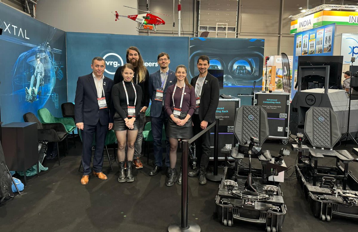 Vrgineers's tweet image. A huge thank you to the wonderful Vrgineers team for your hard work and dedication at @ForcesForum ! 🚀 We can't wait to showcase here again in two years! #FutureForcesForum #Prague #Vrgineers