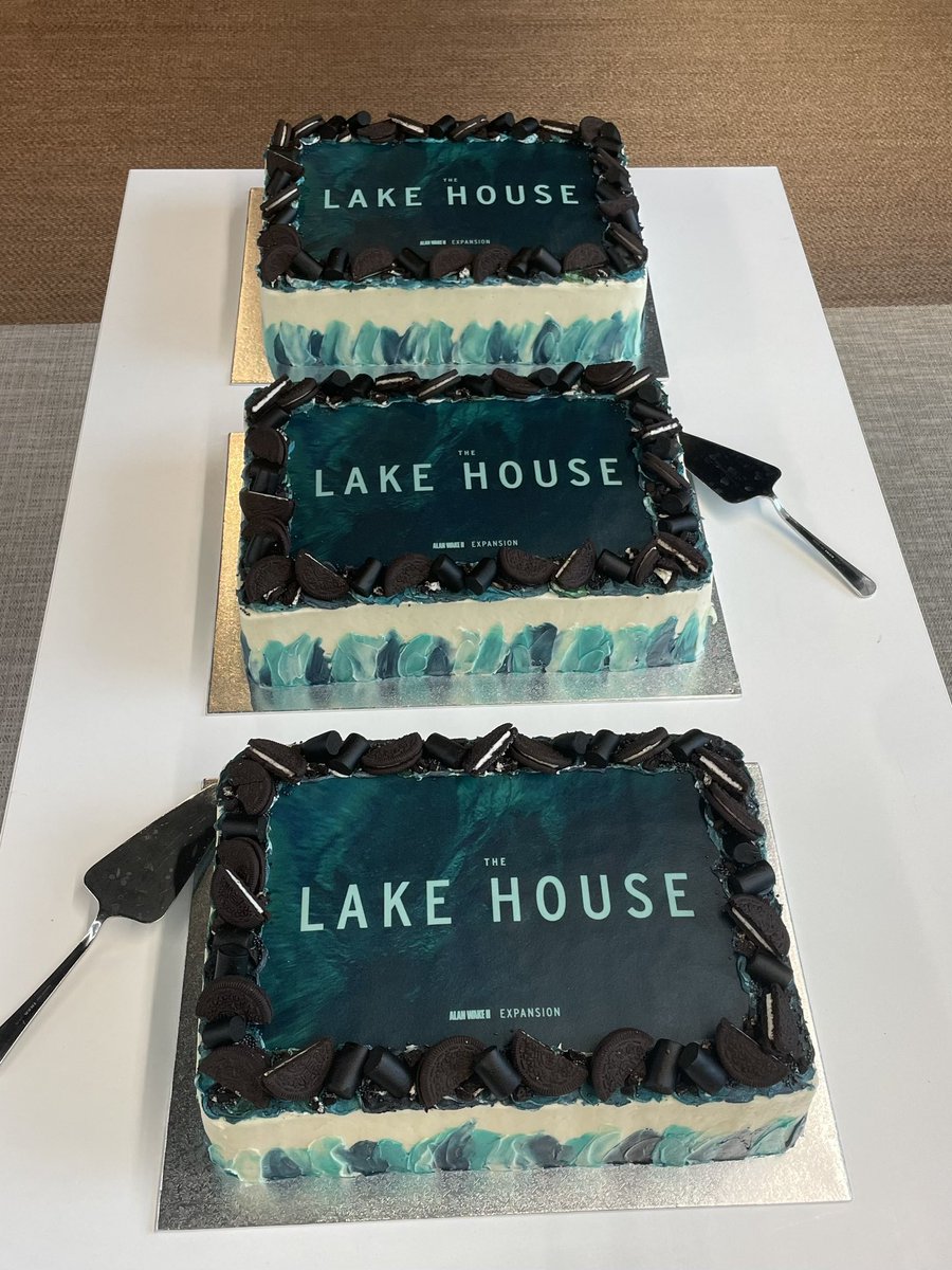 Cake in the house! THE CAKE HOUSE? THE LAKE HOUSE! <a href="/alanwake/">Alan Wake 2</a> 🎂