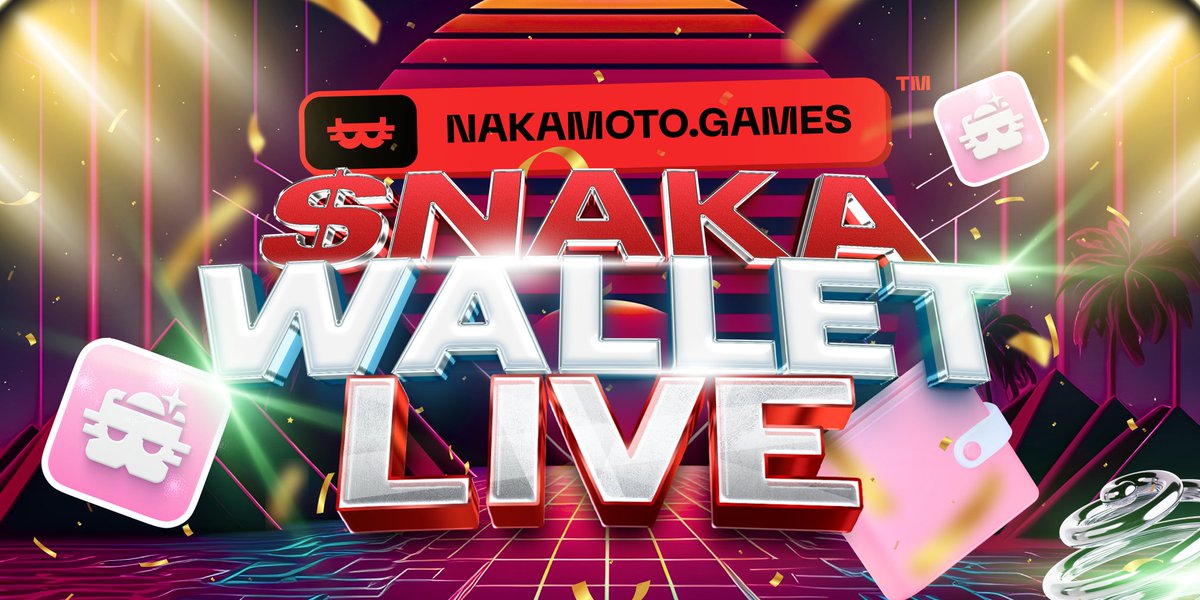 Crypto Gem💎 Signals (@cryptoo_gemz) on Twitter photo Huge milestone achieved by $NAKA
<a href="/NakamotoGames/">Nakamoto.Games</a> has officially launched their wallet, designed to be the PayPal of crypto, bringing the most seamless payment interface to the #NAKAFAM and all the users.
This is a game-changer and set to make serious waves. LFG🚀 Huge milestone achieved by $NAKA
<a href="/NakamotoGames/">Nakamoto.Games</a> has officially launched their wallet, designed to be the PayPal of crypto, bringing the most seamless payment interface to the #NAKAFAM and all the users.
This is a game-changer and set to make serious waves. LFG🚀