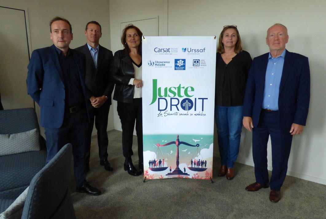 📣Les organismes de #SécuritéSociale de la région Centre-Val de Loire unis pour relever le défi du #JusteDroit. 🎯Lutter contre le non-recours aux droits sociaux et contre la fraude sociale ⚖️ Ensemble, agissons pour un système plus juste et solidaire ! 🔗 urlr.me/NgGTX