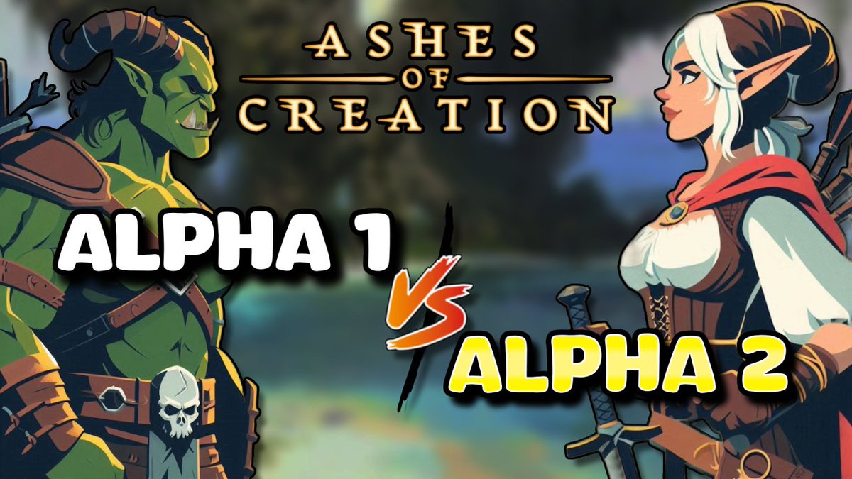 RAGHNAR0K's tweet image. ¡Por suerte en la vida pude jugar la #Alpha1 de @AshesOfCreation y también la #Alpha2! 
Ahora PODEMOS COMPARAR la evolución de #AshesOfCreation 🧐

🔴youtu.be/_3Y3xi7105A

#MMO #MMORPG