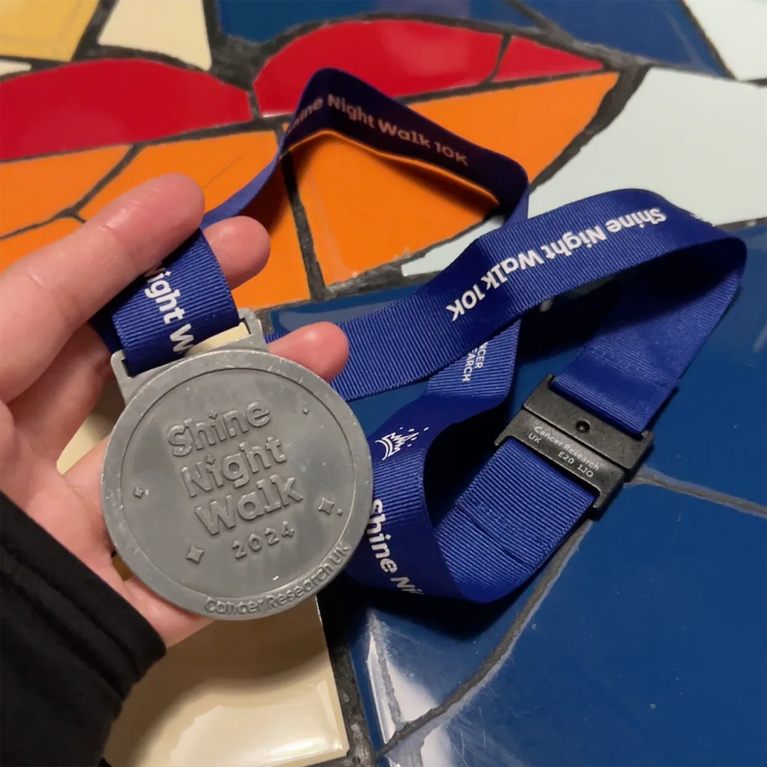 Last Saturday, six of our team members participated in the <a href="/CR_UK/">Cancer Research UK</a> 10k Shine Night Walk! It was an unforgettable experience—all for an incredible cause. We proudly raised over £1000 to support cancer research. Thank you to everyone who supported us on this journey