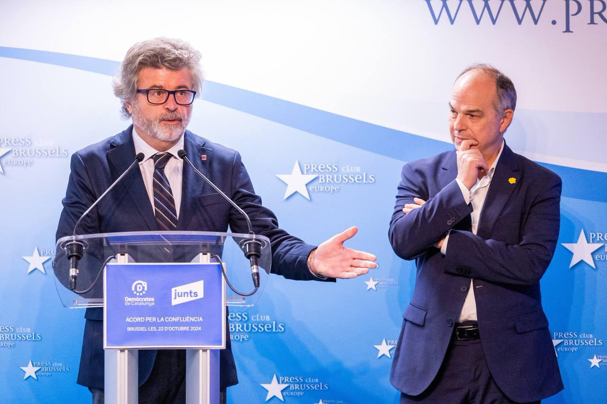 "Aquesta confluència de Demòcrates i Junts és un primer pas. Fem una crida a totes les formacions polítiques per recuperar la majoria independentista i erigir una alternativa amb un únic objectiu: aconseguir una Catalunya més justa, pròsperament rica, democràticament radical i