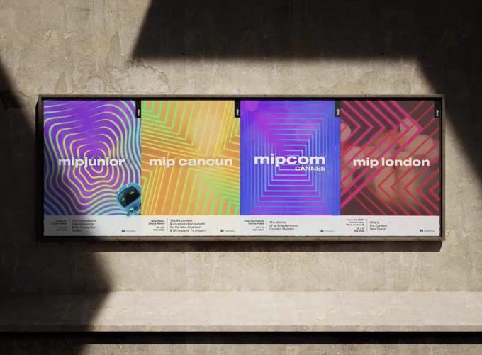 Identité Salons MIP by Spintank - Affichage