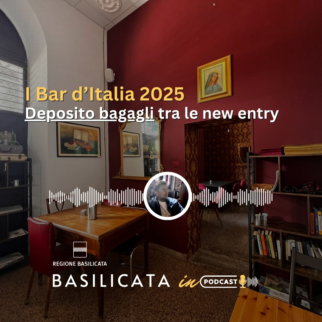 Regione Basilicata (@regbasilicata) on Twitter photo Dieci i locali selezionati in Basilicata che hanno ottenuto le insegne dalla guida di Gambero Rosso โI #bar dโItalia 2025โ. Tra questi โDeposito bagagliโ, bar caffetteria situato allโinterno della stazione ferroviaria di #Potenza.
Ascolta il podcast ๐
open.spotify.com/episode/4RfHviโฆ Dieci i locali selezionati in Basilicata che hanno ottenuto le insegne dalla guida di Gambero Rosso โI #bar dโItalia 2025โ. Tra questi โDeposito bagagliโ, bar caffetteria situato allโinterno della stazione ferroviaria di #Potenza.
Ascolta il podcast ๐
open.spotify.com/episode/4RfHviโฆ