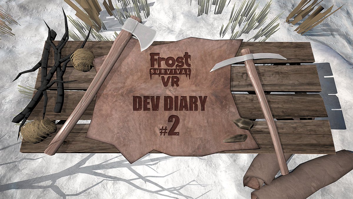 ❄️#FrostSurvivalVR  2nd Dev Diary is here, featuring Interactivity, Character Model and Animals ❄️

Check out what we’ve been working on in our upcoming multiplayer sandbox adventure survival game.👀
➡️bit.ly/48j3chX

Don't forget to add the game to your wishlist! ✨