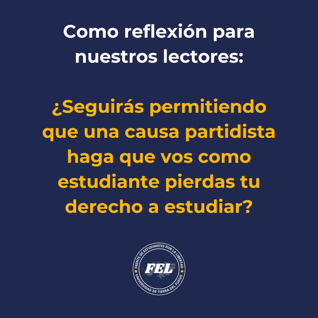 FelUntdf's tweet image. Al final, mientras nos acusaban de querer cerrar las universidades, fueron ellos los que la cerraron.
Mientras nos acusaban de querer dejar sin estudiar a los estudiantes universitarios, fueron ellos los que lo impidieron.

¿Hasta cuándo seguiremos así?