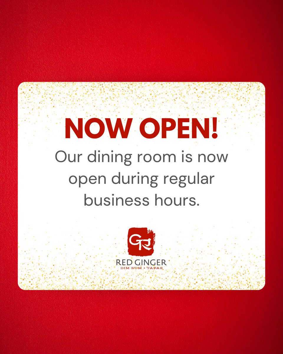 RedGingerDimSum's tweet image. Exciting news! Our dining room at Red Ginger is now open during regular hours. Join us for a delicious Chinese meal and enjoy your favorites in our welcoming atmosphere!
.⠀⠀⠀
.⠀⠀⠀
.⠀⠀⠀
#avl #avleats #dimsum #avleat #ashevillenc #asheville #828isgreat #ashevillevegan  ...