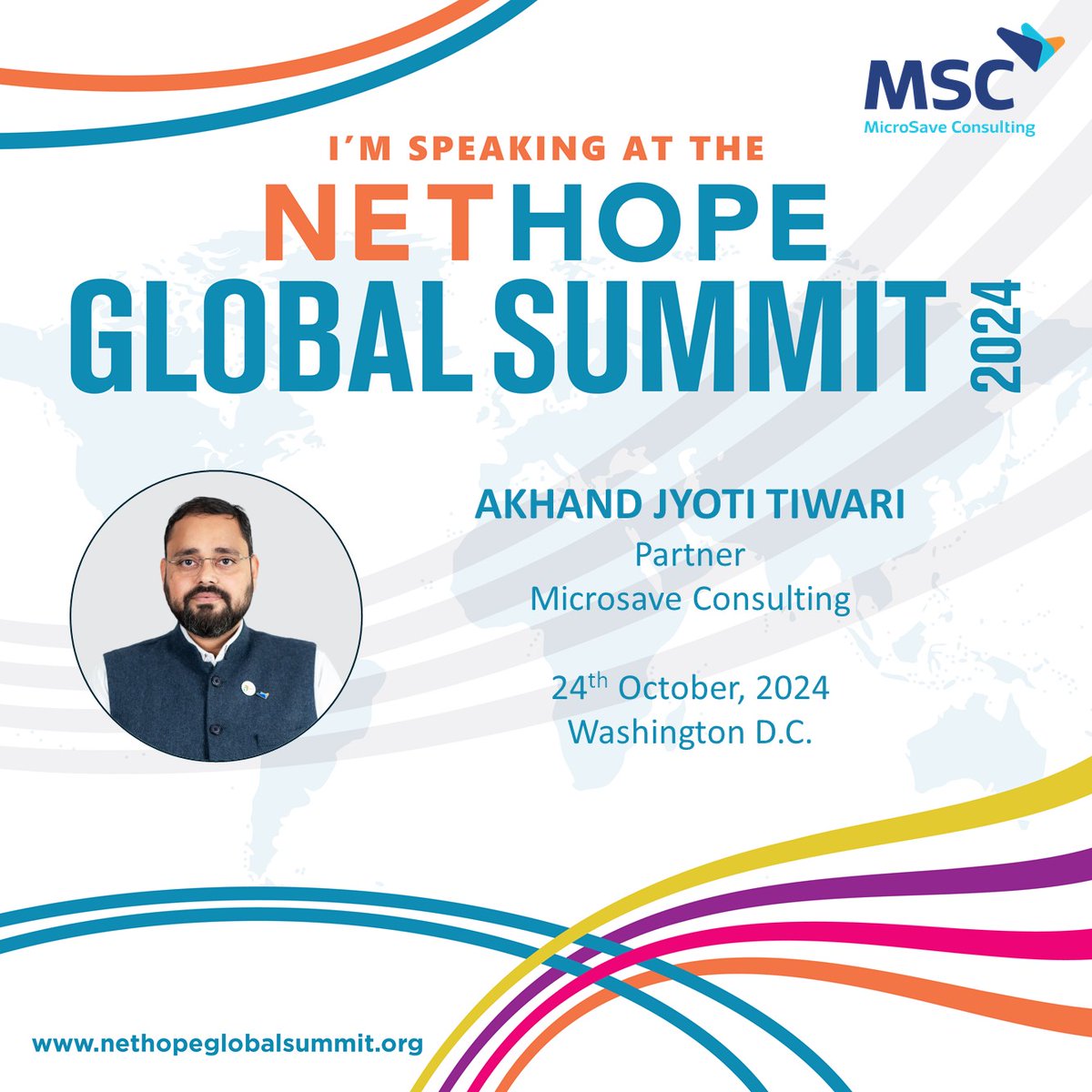 Learn more about building trust in tech for low- &amp; moderate-income consumers from our session at the NetHope Global Summit on 24 Oct 2024. Register now at tinyurl.com/58uxnaz4 to learn ways to enhance their digital capacity &amp; ensure sustained tech engagement.