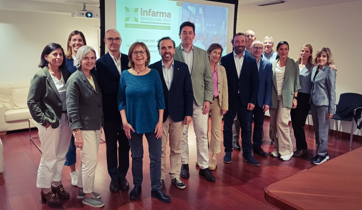 Infarma (@infarma_es) on Twitter photo 🟢Nueva reunión del comité organizador de #Infarma2025.
👉Los equipos de <a href="/farmaceuticsbcn/">COFB Col·legi de Farmacèutics de Barcelona</a>, <a href="/COFMadrid/">COF Madrid</a>
y CloserStill Media, siguen trabajando en la próxima edición de Infarma, que tendrá lugar el 25, 26 y 27 de marzo en <a href="/Fira_Barcelona/">Fira Barcelona</a>.
🔗infarma.es 🟢Nueva reunión del comité organizador de #Infarma2025.
👉Los equipos de <a href="/farmaceuticsbcn/">COFB Col·legi de Farmacèutics de Barcelona</a>, <a href="/COFMadrid/">COF Madrid</a>
y CloserStill Media, siguen trabajando en la próxima edición de Infarma, que tendrá lugar el 25, 26 y 27 de marzo en <a href="/Fira_Barcelona/">Fira Barcelona</a>.
🔗infarma.es