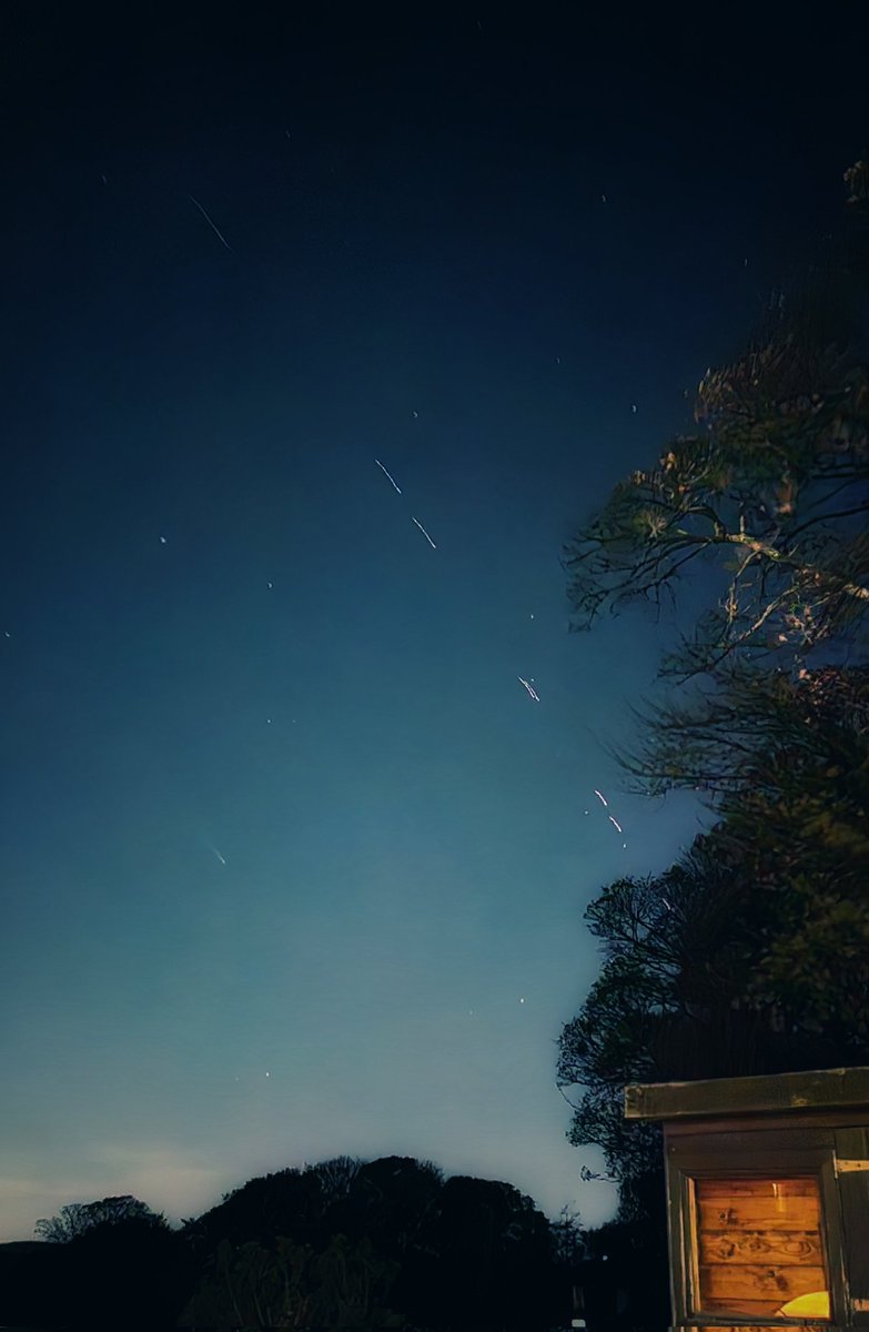 Last night I quickly snapped Starlink as they passed overhead, and accidently caught the Tsuchinshan–ATLAS Comet too. I wish it was a better photograph, but what a thing. Something ancient, last seen 80,000 years ago, and like it or not, a glimpse into the future.